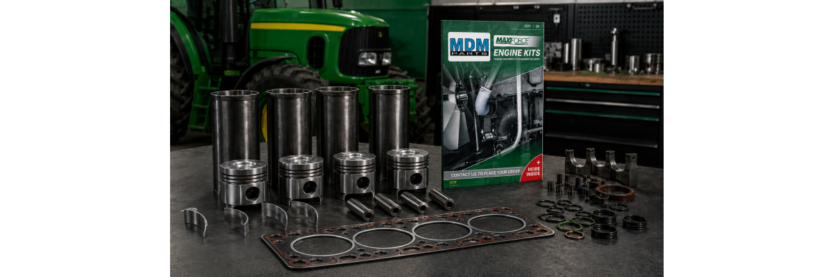 Neuer MDM Parts Katalog 2026: MaxiForce Engine Kits für John Deere Motoren - MaxiForce Engine Kits 2026 | Neuer MDM Parts Katalog
