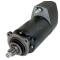 Starter for Claas, dear gentleman, Mercedes-Benz, Steyr, 12V 3.0 KW (9th pinion), 3-hole flange, bell opening to the right of