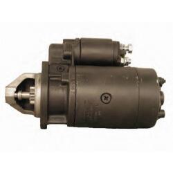 Starter for Deutz / KHD, Renault, Steyr, 12V 2.7 KW (9th pinion), 2-hole flange, bell opening to the right of