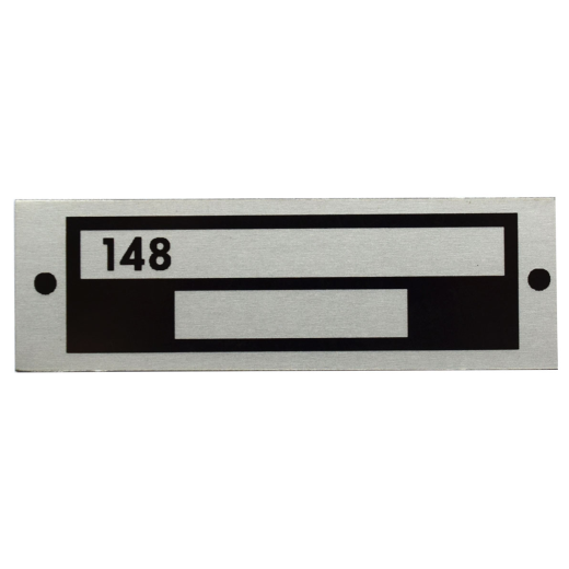 Abzeichen 148 für Seriennummer