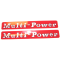 Decal 135 148 Multi Power - 2 Per Pack RED