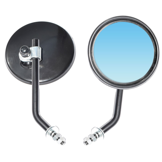 Mirror Round c/w Arm To Suit Exhaust Pipe