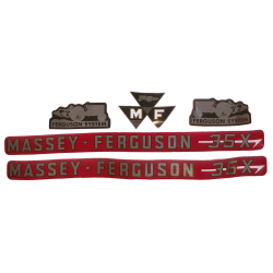 Aufklebersatz für Massey Ferguson 35X Ref. Teile...