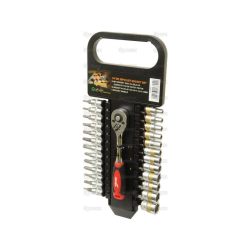 1/4 &quot;socket wrench and bit set - 26 pieces