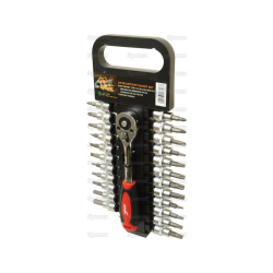 3/8 &quot;socket wrench and bit set - 24 pieces