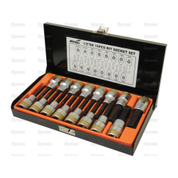 1/2 &quot;socket wrench and bit set - 16 pieces
