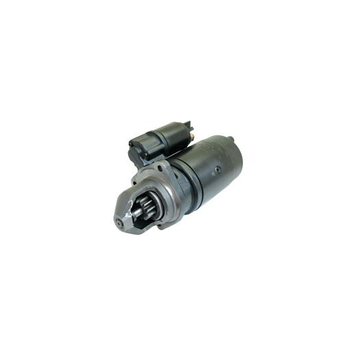 Starters for Massey Ferguson, Perkins, starters 12V 2.8 KW (10er pinion), 3-hole flange, bell opening to the right of