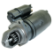 Starters for Massey Ferguson, Perkins, starters 12V 2.8 KW (10er pinion), 3-hole flange, bell opening to the right of