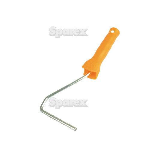 Paint roller handle for 100mm wheels