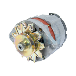 Generator / alternator 14 volts 55 amperes, with belt pulley