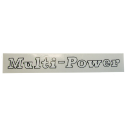 Aufkleber Multipower 135-148