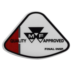 Decal 100 Quality Approved Final Inspection