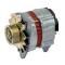 Generator / alternator 14 volts 55 amperes, flat straps belt pulley