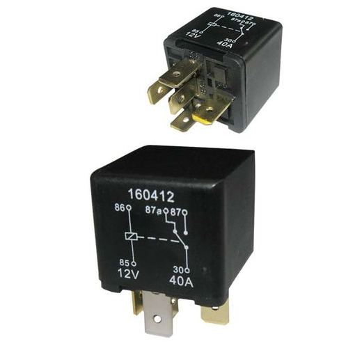 Relay 12v Changeover 40A - 5 Pin (2 pieces)