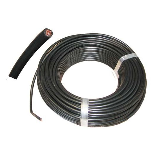 Core-Kabel Einzel 4,5 mm (30mtr Roll) Schwarz