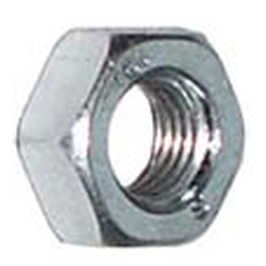 Lock Nut M12 Fine 1.5 Pitch Zinc Plated