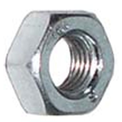 Lock Nut M12 Fine 1.5 Pitch Zinc Plated