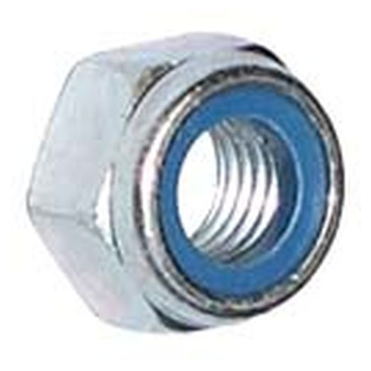 Lock Nut M12 Fine 1.25 Pitch Zinc Plated