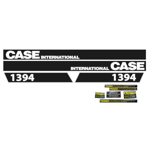 Aufklebersatz für CASE® 1394