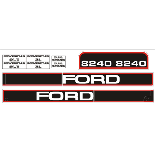 Schildersatz für Ford 8240