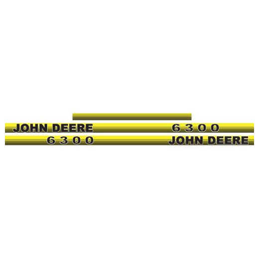 Decal John Deere 6300s
