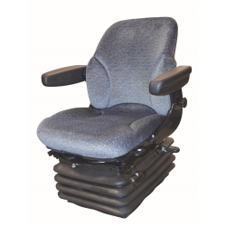 Air Seat With Swivel Back Recline Adjustment