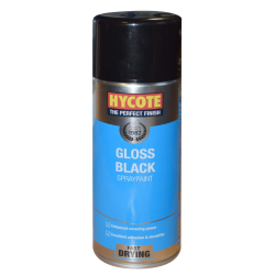 Paint Spray Can Black High Gloss Wheel Spray