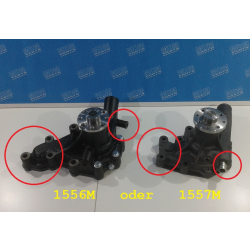 Water pump for Hyster&reg; Isuzu&reg; Komatsu&reg; TCM&reg; There are two versions, see picture