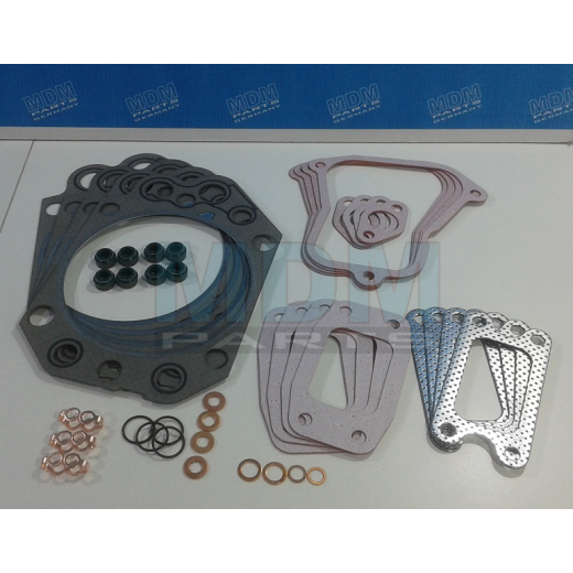 GASKET KIT 4 CYLINDER TOP WITH ASBESTOS SUBSTITUTE CYLINDER HEAD GASKET (CYLINDER LINER BOND Ø 138MM) FOR LIEBHERR ENGINE D 904, D 914