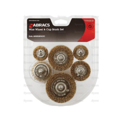 6pc SPINDLE WIRE BRUSH PACK
