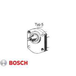 BOSCH Hydraulic pump,  5,5 + 4 cm³ U, Bosch-No....