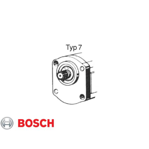 BOSCH Hydraulic pump, 8 cm³ U, Bosch-No. 0510415011
