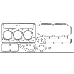 Zylinderkopfdichtsatz für Hanomag 15F, Komatsu WA75-1