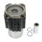Piston/cylinder liner set (per cylinder liner), Piston 102 mm Ø, 35 mm of piston pins, 3 piston rings, to engine Nr. 7469869, compression height 57,28 mm