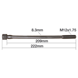 Cylinder-head screw FL912, FL913, length 209 mm, 02101681