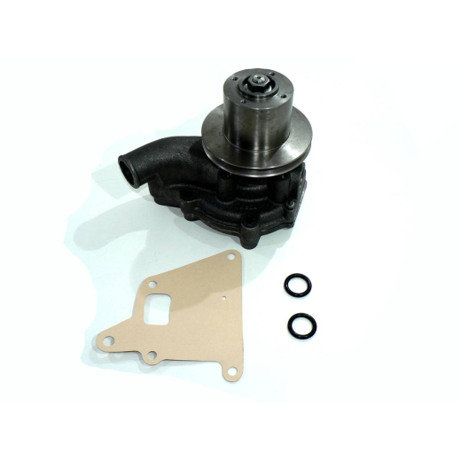 Water pump for Hanomag CR D21, D28 CR including gasket  + O-Rings, with Pulley