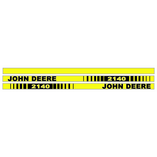 Aufklebersatz für John Deere 2140 Ref. Teile Nr: L36323, CE1500, CE15010