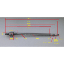 Steering Shaft Assembly David Brown 880 - 996