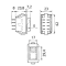 Scheinwerfer Schalter für Fiat von COBO® Ref. Teile Nummer(n): 5176284, 5126126
