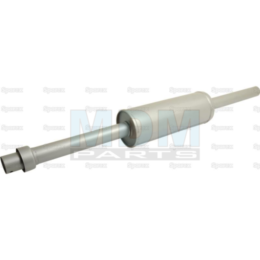 Auspuff für Ford New Holland® Silber Ref.Teile Nr: 81815841, 81817063, 81824245