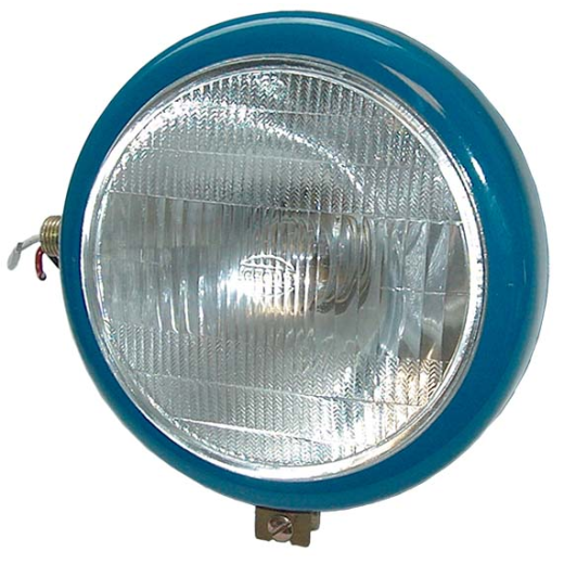 Head Lamp Blue Ford LH Plain Lens