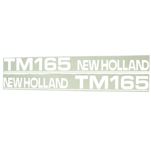 Aufkleber New Holland TM165 - Set Old Type