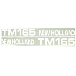 Aufkleber New Holland TM165 - Set Old Type