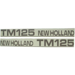 Decal New Holland TM125 - Set Old Type