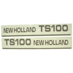 Aufkleber New Holland TS100 - Set