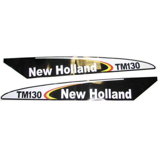 Decal New Holland TM130 - Set Early Type Blac