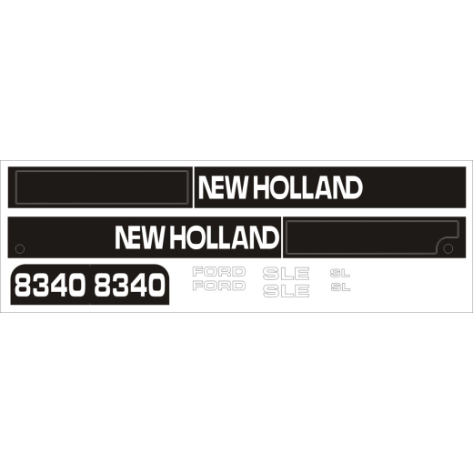Decal Kit Ford NH 8340 (from 97)