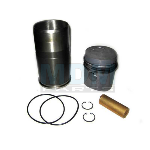 Piston with piston rings and Liner with o-rings Kitset NEW for Hanomag D100