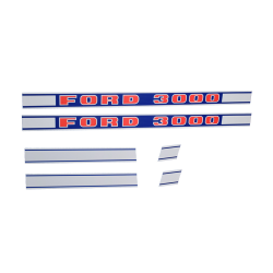 Aufklebersatz für Ford® 3000 Ref. Teile...