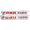 Aufklebersatz für Ford New Holland 2000